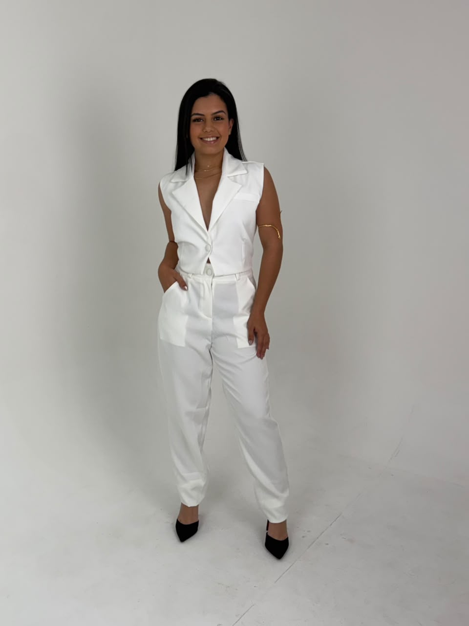 Conjunto Alfaiataria Branco